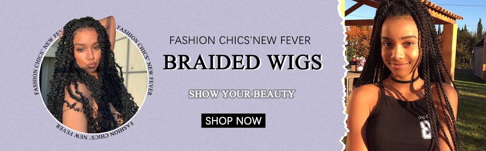 Fashion chics's new fever braided wigs