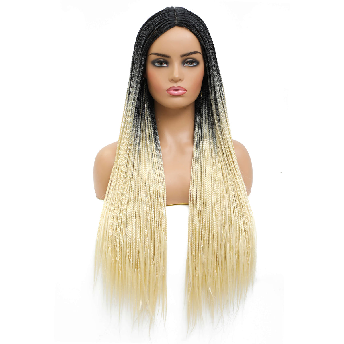 Box Braided Wigs for Black Women 613 Blonde Wig