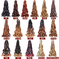 French Curls Braiding Hair Pre-stretched Braids Hair #T4/30 Ombre Color Hair Extensions E Z Braiding Hair