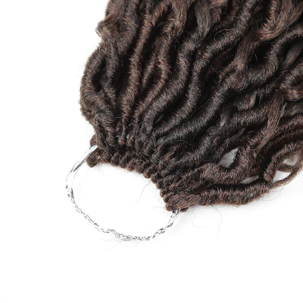 14 inch Goddess Locs Crochet Hair Braids #30 Top