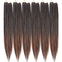 6 Packs Goddess Box Braids Crochet Hair 20 Inch Nigeria