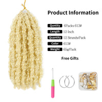Butterfly Locs Single Pack Crochet 613 Blonde Braids Features