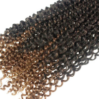 Passion Twist Crochet Braids 18 Inch Synthetic Heat Resistant Fiber T1B#30 Ends Show