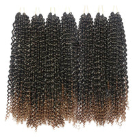 Passion Twist Crochet Braids 18 Inch Synthetic Heat Resistant Fiber T1B#30 Product Show