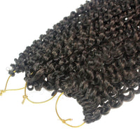 Passion Twist Crochet Braids 18 Inch Synthetic Heat Resistant Fiber T1B#30 Root Show