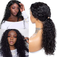 Rosebony Deep Wave lace Front Wig Human Hair Product Real Show