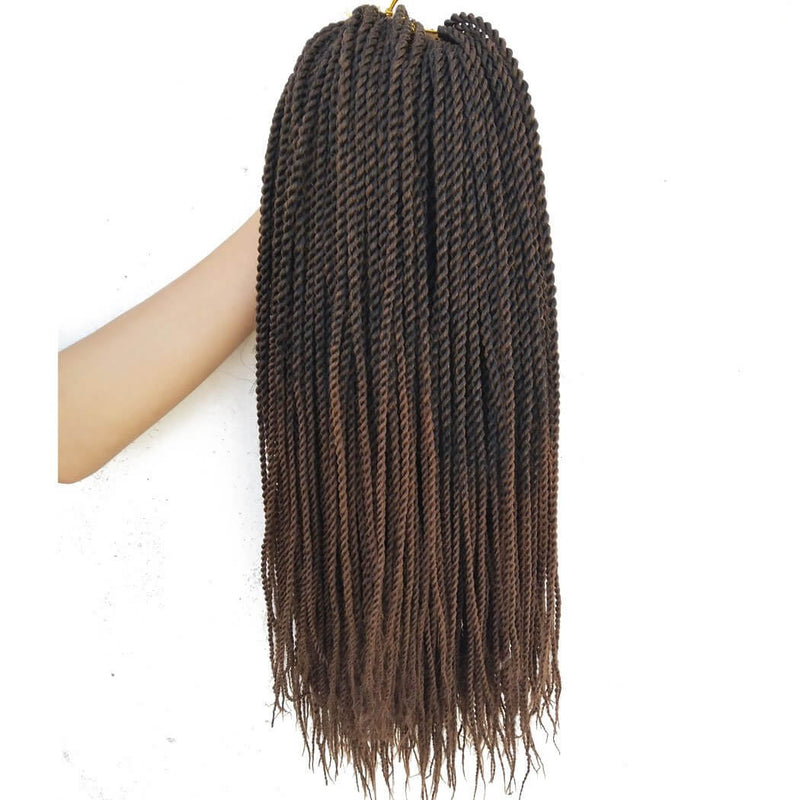 Senegalese Twist Crochet Braids Hair Hand Hold T1B30
