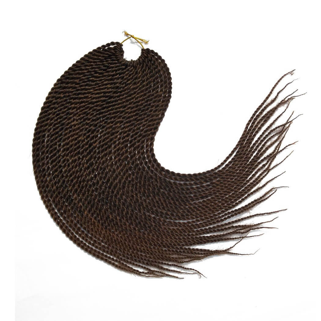 Senegalese Twist Crochet Braids Hair T1B30 Flat
