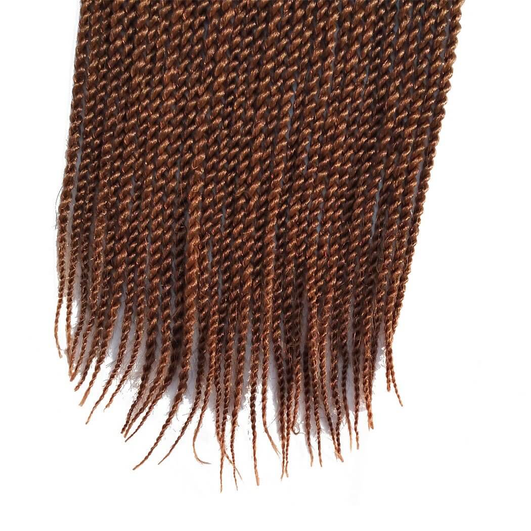 Senegalese Twist Crochet Braids Hair #30 Ends Show