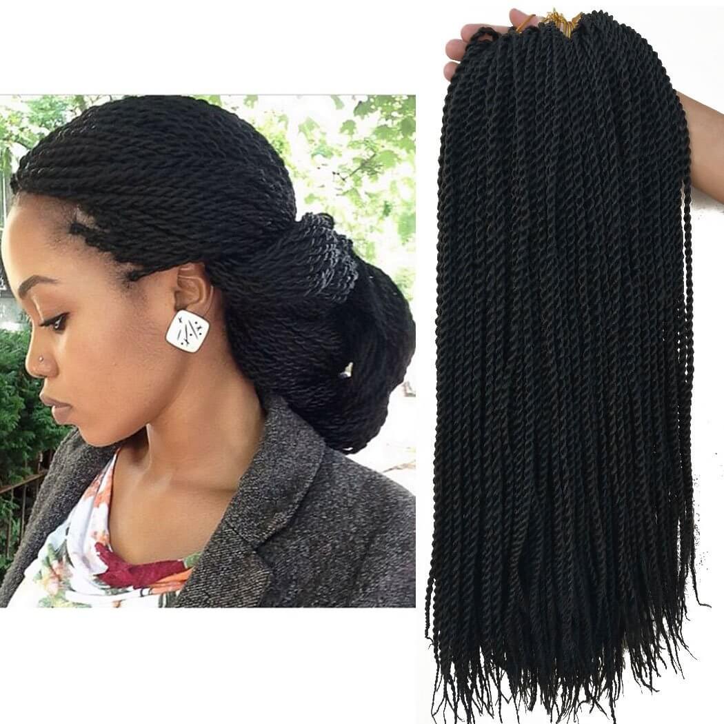 Senegalese Twist Crochet Braids Hair #4 Customer Shows