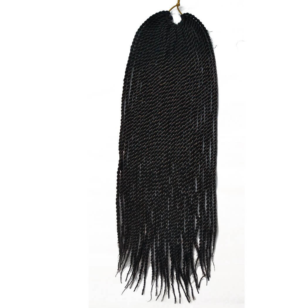 Senegalese Twist Crochet Braids Hair #4 Whole Look