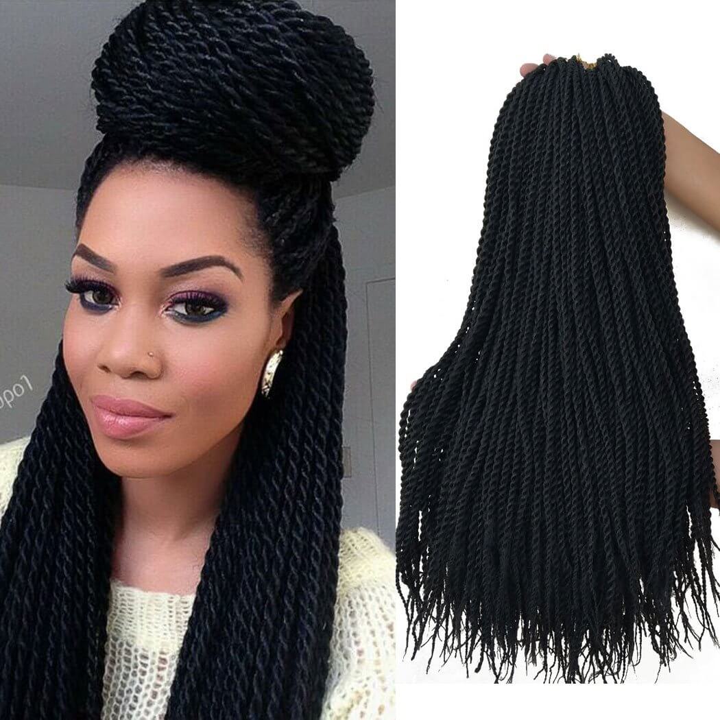 Senegalese Twist Crochet Braids Hair #4