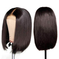 Straight Bob Lace Front Wigs Human Hair Product Show