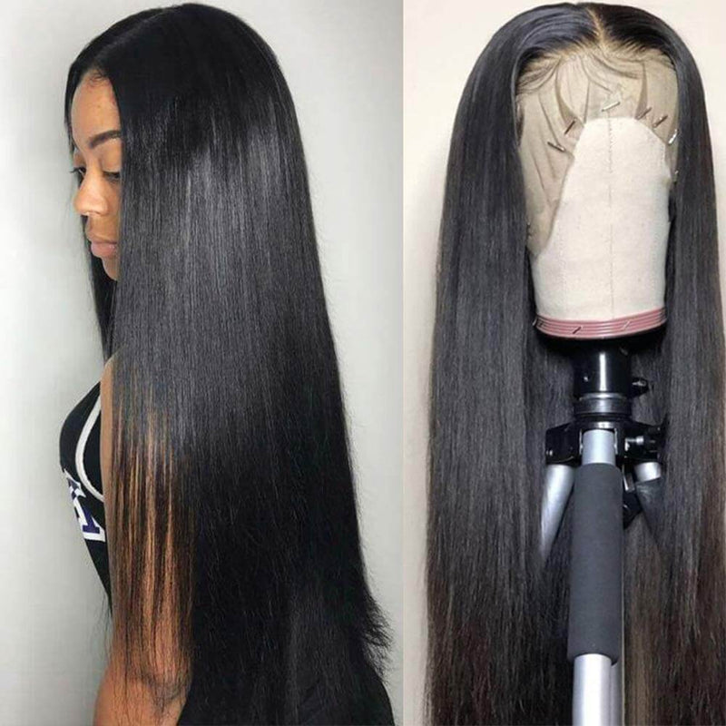 Straight Hair Lace Front Wigs Human Hair