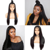Straight Hair Lace Front Wigs Human Hair Products Show