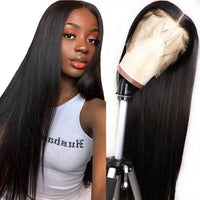 Synthetic Straight Lace Front Wigs